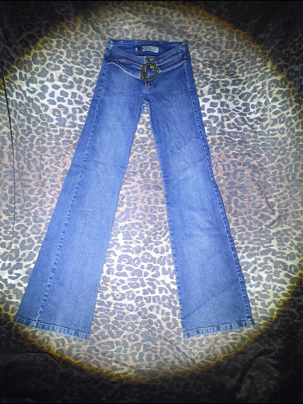 Atmosphere Blue Denim Flare Jeans